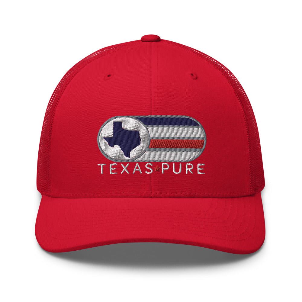 Texas Red White & Blue Trucker Hat