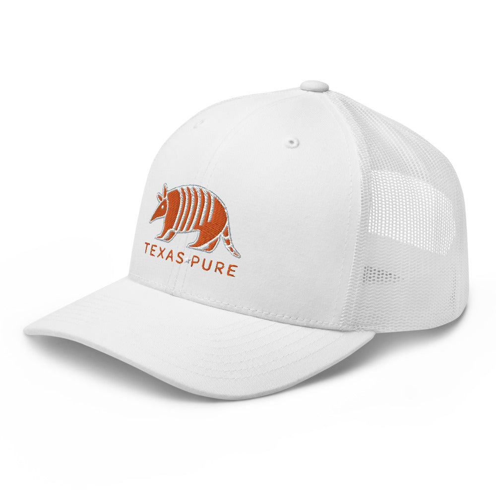 Texas Pure Orange Logo Trucker Cap
