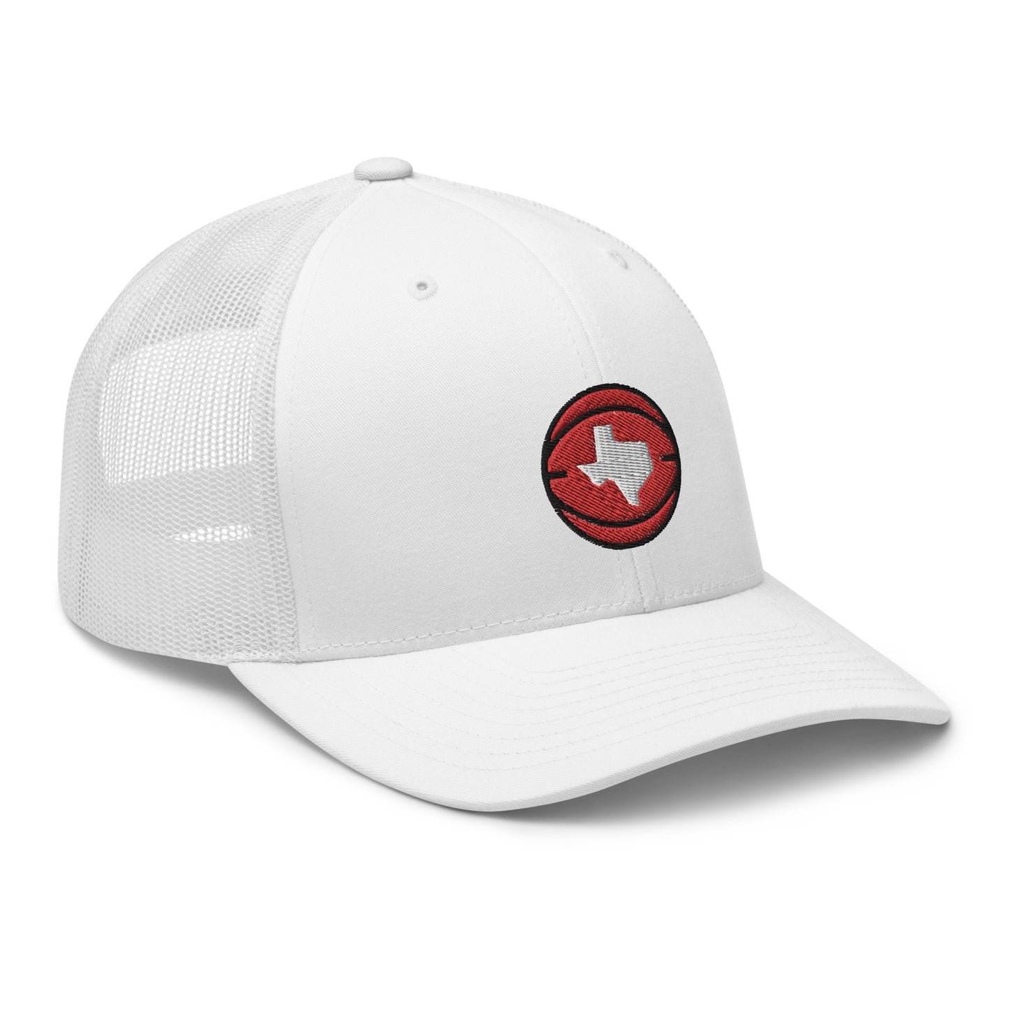 Red Texas State Basketball Trucker