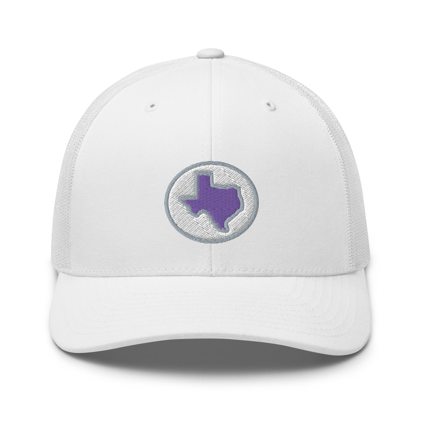 Texas Purple Circle Trucker Cap