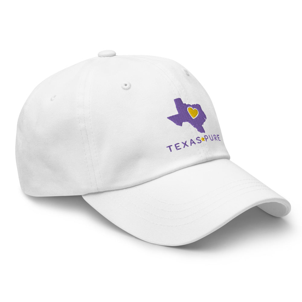 Purple Texas Love Dad Hat