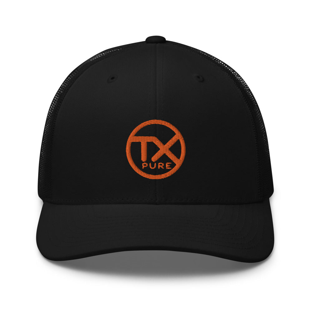 Branded TX Pure Orange Trucker Cap