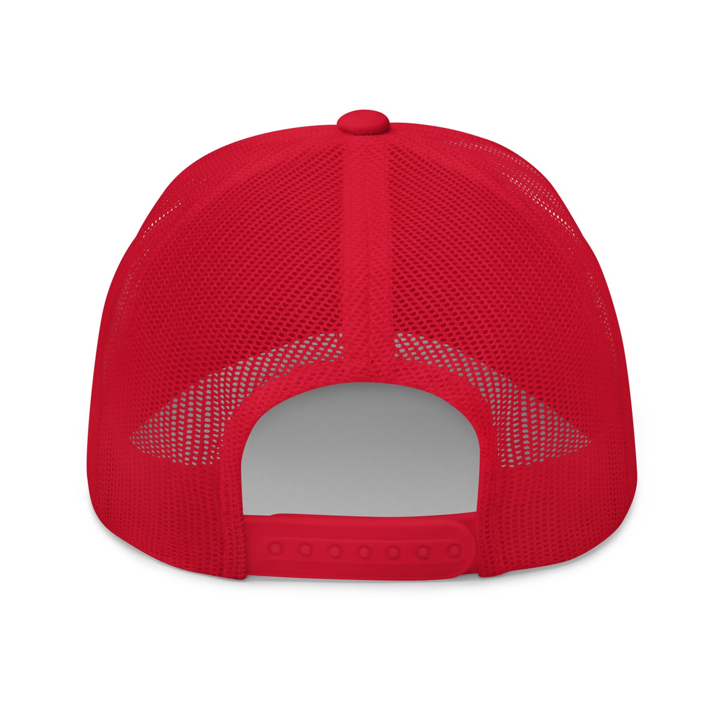 Lubbock Football Helmet Red Trucker Cap