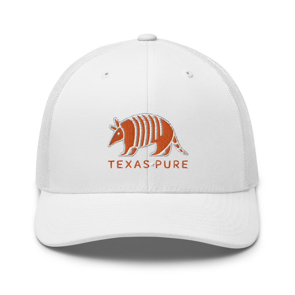 Texas Pure Orange Logo Trucker Cap