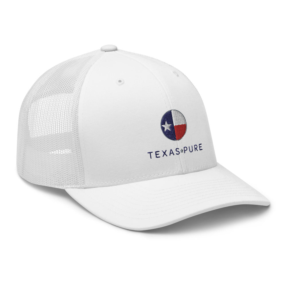 Texas Flag Circle Trucker Cap