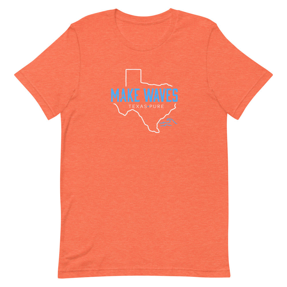 Make Waves Texas (Light Blue) T-Shirt
