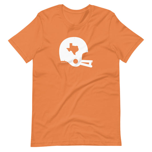 Austin Orange Texas Helmet Collegiate Short-sleeve Unisex T-shirt