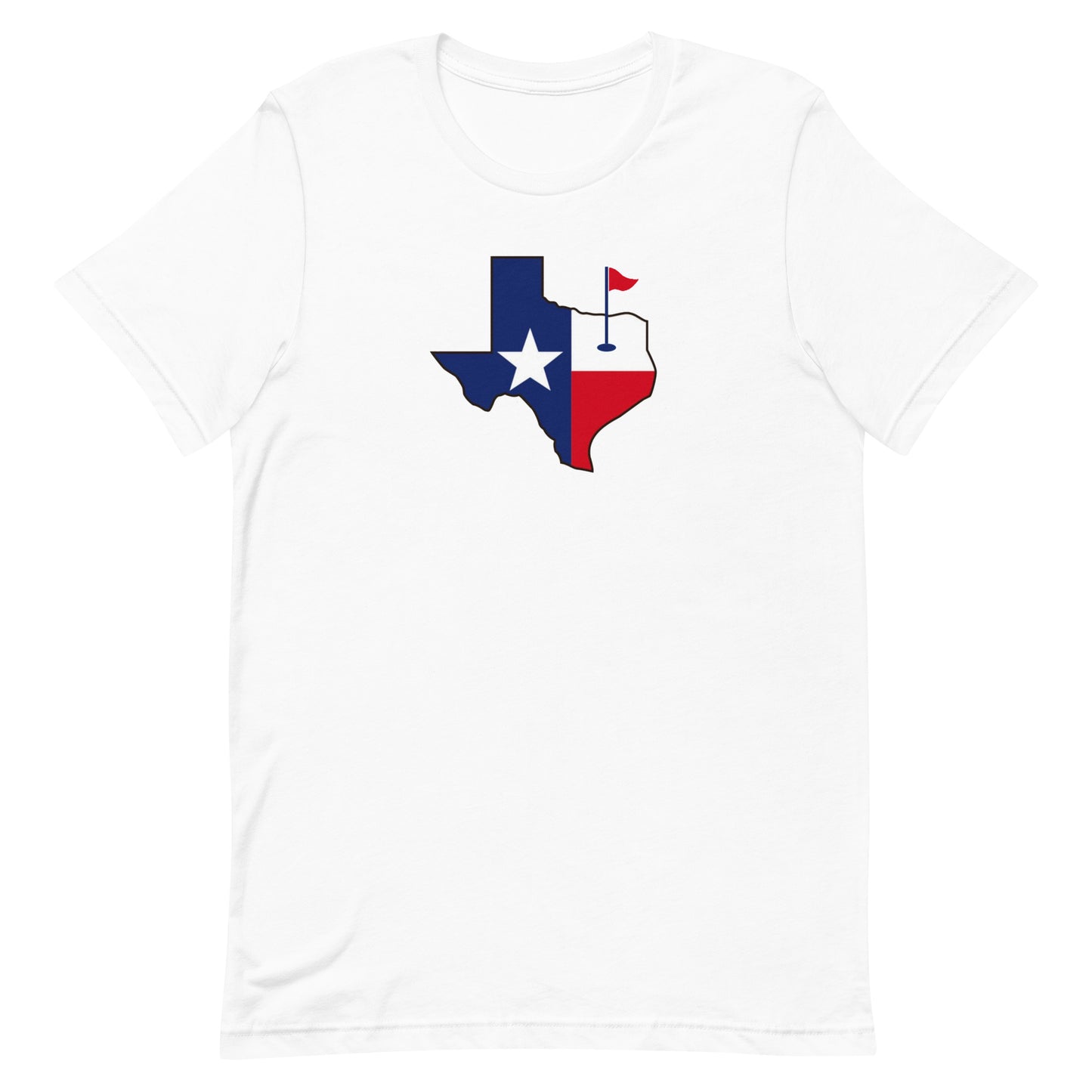 Texas Golf T-Shirt - Texas Golf Flag